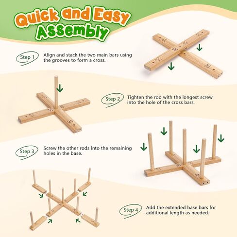 لعبة الرمي الدائري للأطفال من بيراديكس، عطلة ممتعة في الداخل والخارج، إعداد سهل وتمديد مغناطيسي، ألعاب ساحة العشب في الهواء الطلق للبالغين وحفلات العائلة والفناء الخلفي والشاطئ خارج اللعبة، 26 حلقة وحقيبة حمل in Kuwait