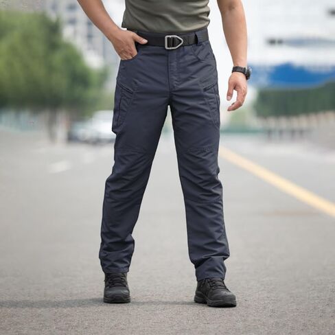 Tactical Pants for Men Waterproof Ripstop Cargo Pants with Multi Pockets Strech Work Carpenter Hiking Gear in Saudi Arabia