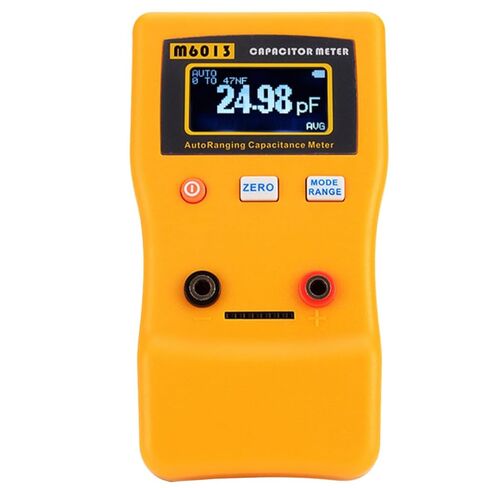 Garneck Portable Digital Capacitance High Precision Auto Range Capacitor Tester Handheld Electrical Capacitor Tester for Electronic Circuits Field Work in Saudi Arabia