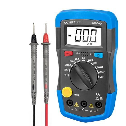 HP-36D يده السعة الرقمية السعة متر تستر 1999 التهم مكثف الإلكترونية أداة التشخيص الخلفية in Kuwait