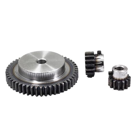 الصلب الثقيلة المحرك ترس ترس 1 قطعة 2 وحدة حفز موتور تروس 12 13 14 15 18 20T 2M 45 # الصلب ناقل الحركة الميكانيكي تتحمل 10 مللي متر Keyway 4 مللي متر (12 أسنان) in Kuwait