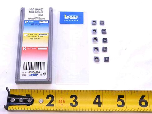 10pcs New ISCAR SOMT 060204-DT IC328 TiCN Coated Carbide Drill Inserts INDEXABLE - NS0496BM5 in Saudi Arabia