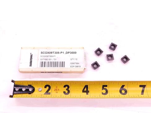 5pcs New SECO SCGX09T308-P1 DP3000 TiCN & Al2O8 Coated Carbide Drill Inserts - EA1180BL5 in Saudi Arabia