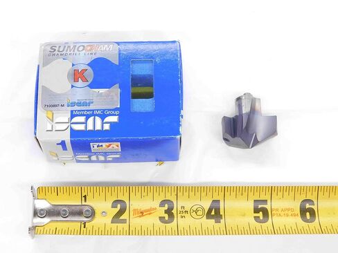 1 قطعة جديد ISCAR ICK 1250 ICK 3175 IC908 TiAlN كربيد الحفر تلميح إدراج 1.25 "OD-DCT-DM2604 in Saudi Arabia
