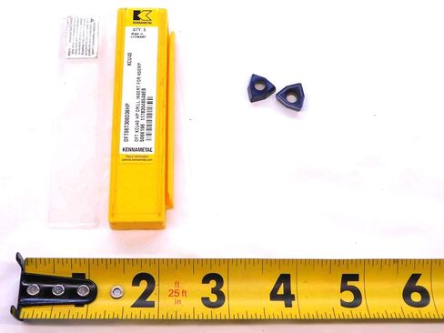 2pcs New KENNAMETAL DFT06T308D36HP KCU40 TiAlN & TiN Carbide Drill Inserts - NS0290BL5 in Saudi Arabia