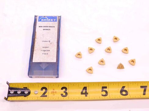 10pcs New KOMET WOEX 05T304-03 BK6425 TiCN, Al2O3 & TiN Carbide Drill Inserts - EA1290BL5 in Saudi Arabia