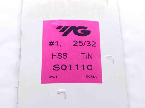 2pcs New YG1 25/32" Dia Series #1 S01110 TiN Coated HSS Spade Drill Inserts - DCT-NS2369 in Saudi Arabia