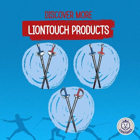 Liontouch – سيف تدريب المبارزة للأطفال – سلاح تدريبي لـ Épée/Foil أو Sabre in Saudi Arabia