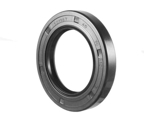 EAI Oil Seal 45mm X 70mm X 10mm TC Double Lip w/Spring. Metal Case w/Nitrile Rubber Coating in Saudi Arabia