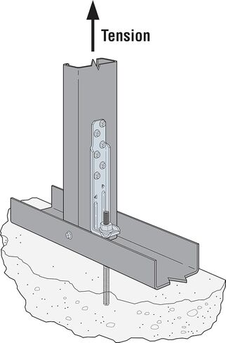 سيمبسون ربطة عنق قوية DTT1Z DTT1Z ZMAX ربطة شد على شكل سطح مجلفن لعدد 2X (عبوة من 40 قطعة) in Kuwait