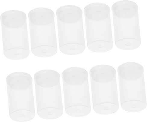 60pcs Film Canisters Transparent Plastic Storage Containers for Camera Film Small Accessories and Trinkets Leakproof and Lightweight for Travel and Outdoor Use in Saudi Arabia