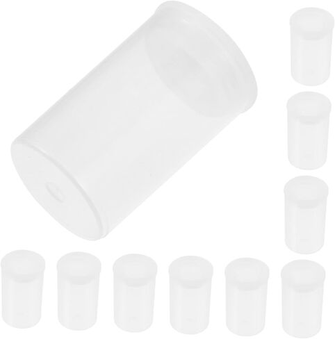 60pcs Film Canisters Transparent Plastic Storage Containers for Camera Film Small Accessories and Trinkets Leakproof and Lightweight for Travel and Outdoor Use in Saudi Arabia