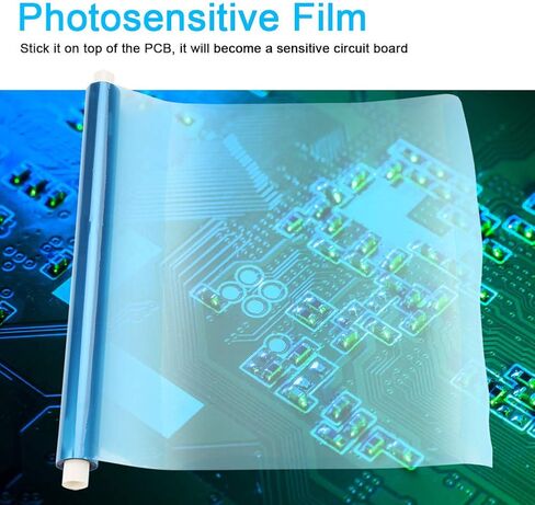 2 PCS Circuit Production Film, Photosensitive Dry Film Photoresist Sheet 30cm x 5m Photosensitive Plate for Producing Board in Saudi Arabia