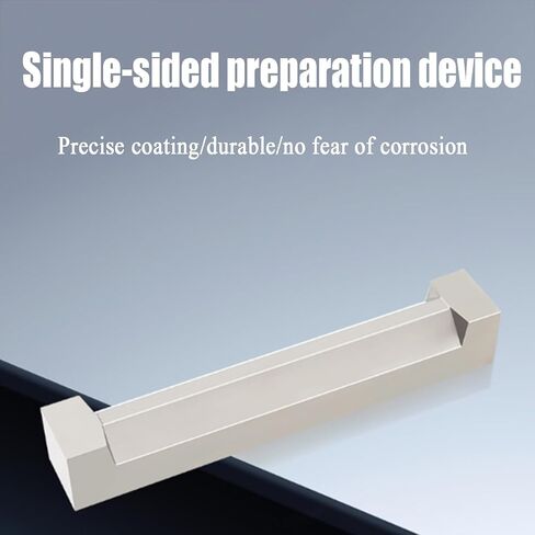 جهاز تحضير أحادي الجانب 400 ميكرومتر، طبقة طلاء مبللة أحادية الجانب من الفولاذ المقاوم للصدأ، الطول الإجمالي 125 مم؛ عرض الطلاء الفعال 100 مم، يستخدم لتحديد قوة الإخفاء in Kuwait