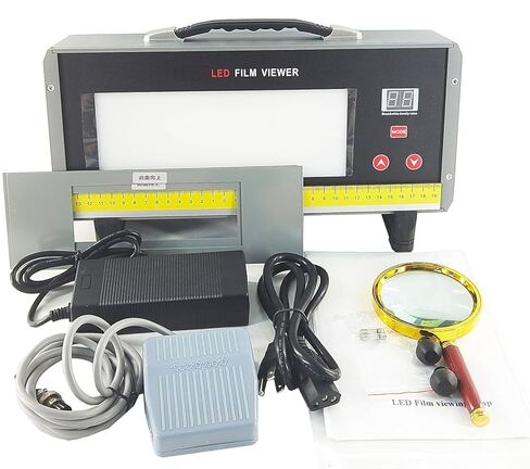 LED Film Viewer Industrial X-ray Film Viewer with Maximum Luminance 225000cd/m²(700000Lux) Film Density <5.0 Average Color Temperature 8000K in Kuwait