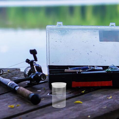 90pcs Empty Film Canisters Caps Plastic Storage Containers for Fishing Bait Camera Film and Small Accessories Versatile Portable Case for Easy Organization in Saudi Arabia