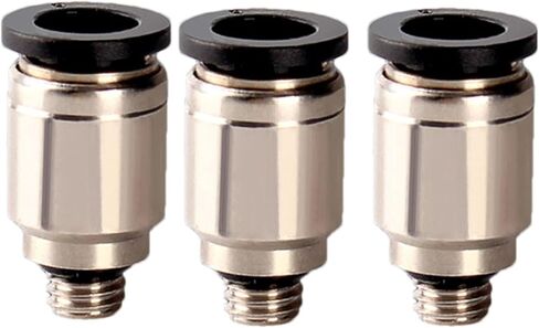 1 pcs type fittings 4mm 6mm,M3 M5 1/8" Standard Pipe Thread pneumatic valve connectors Cylindrical hexagon socket(POC5-M5C) in Saudi Arabia