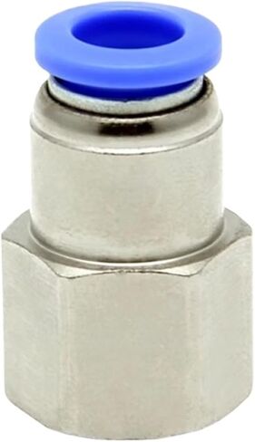 10pcs/lot BSPT PCF1/4-01 PCF5/16-02 PCF3/8-02 PCF1/2-04 Pneumatic Connectors Female Straight One-Touch Quick Release Fitting(PCF 1I4-02) in Saudi Arabia
