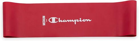 أربطة مقاومة حلقات Champion (3 عبوات، رمادي/أحمر/أزرق)، خفيفة/متوسطة/ثقيلة، خالية من الرائحة، 4 بوصات مطاطية + أربطة تمرين من اللاتكس، لتدريب القوة والعلاج الطبيعي، تتضمن دليل التمرين in Saudi Arabia
