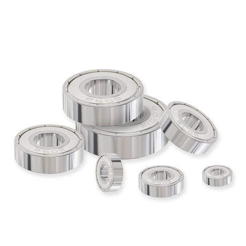 20Pcs 606ZZ Deep Groove Ball Bearings ID 6mm x OD 17mm x Width 6mm 606-2Z Double High Carbon Steel Seal Shielded Deep Groove Ball Bearings Miniature Bearing Industrial Bearing in Kuwait