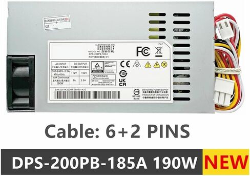 190W Power Supply 100-240V 3.5A 47-63HZ for DPS-200PB-185A DPS-200PB-185 A in Kuwait