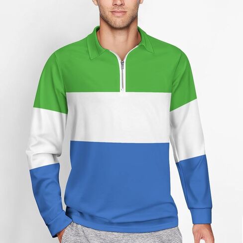 Fattyeery Mens Long Sleeve Sri Lanka Flag Sweatshirt Printed Loose Pullover T-shirt for Men Tops Shirts in Kuwait