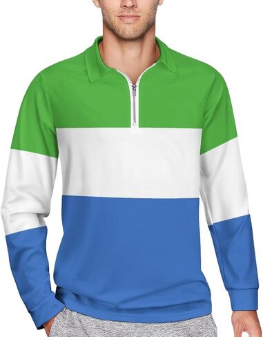 Fattyeery Mens Long Sleeve Sri Lanka Flag Sweatshirt Printed Loose Pullover T-shirt for Men Tops Shirts in Kuwait