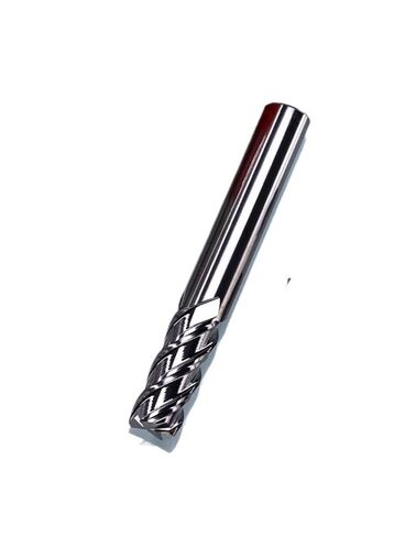 Cermet Flat End Mill Ball Nose Corner Radius Die Steel Cast Iron Cutting(6x6x18x70-4F) in Saudi Arabia