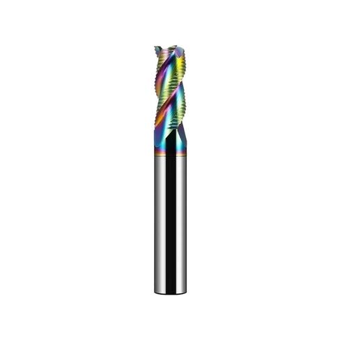 HRC55 3 مطحنة نهاية خشنة من كربيد الفلوت بقطر 3-20 مم قاطع طحن من الألومنيوم (9x25x10Dx75L) in Saudi Arabia