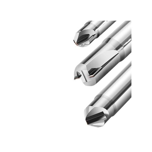 Diamond Milling Cutter Carbon Fiber Fiberglass Bakelite Machining Tool(4x4x75-2T,Extrusions AL) in Saudi Arabia