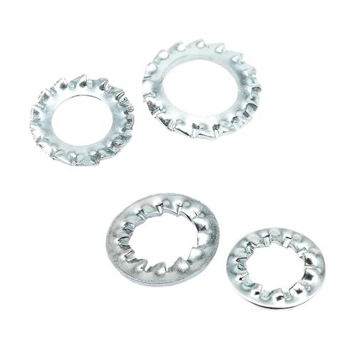 5/10/50pcs M3 to M24 65mn Manganese Steel Outside Toothed Inside Serrated Shakeproof Star Gasket Lock Washer(Inside Toothed,50pcs M3) in Saudi Arabia
