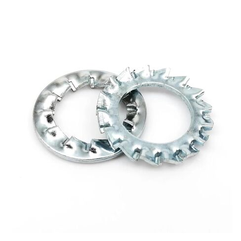 5/10/50pcs M3 to M24 65mn Manganese Steel Outside Toothed Inside Serrated Shakeproof Star Gasket Lock Washer(Inside Toothed,50pcs M3) in Saudi Arabia