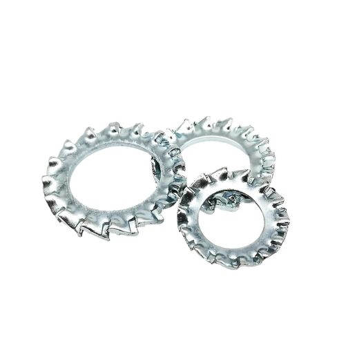 5/10/50pcs M3 to M24 65mn Manganese Steel Outside Toothed Inside Serrated Shakeproof Star Gasket Lock Washer(Inside Toothed,50pcs M3) in Saudi Arabia