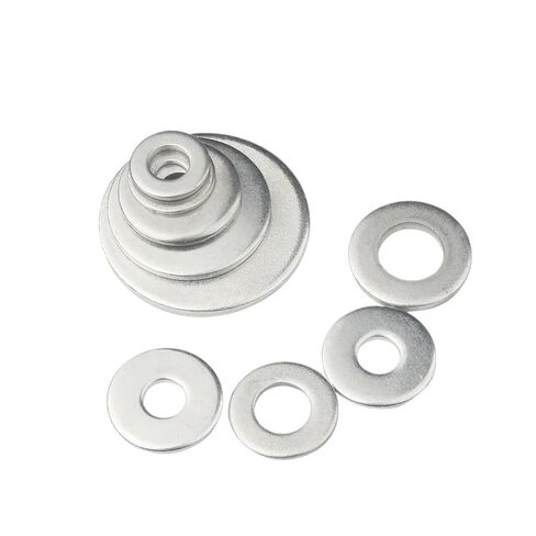 Galvanized Carbon Steel Plain Washers Bolt Flat Gasket M2 M2.5 M2.6 M2.7 M3 M4 M5 M6 M7 White Zinc Ultra Thin Flat Washer Gasket(M5x20x1-10pcs) in Saudi Arabia