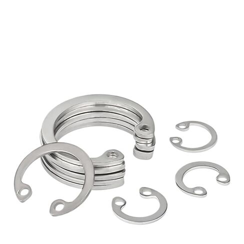M8 M9 M10 M11 M12-M75 304 Stainless Steel C Type Internal Circlip Retaining Clip Snap Ring C Type Retaining Ring Clamp Spring(M13-10pcs) in Saudi Arabia
