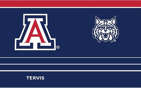 Tervis Traveler Arizona Wildcats - كوب سفر MVP ثلاثي الجدران معزول يحافظ على المشروبات باردة وساخنة، 20oz، من الفولاذ المقاوم للصدأ in Saudi Arabia