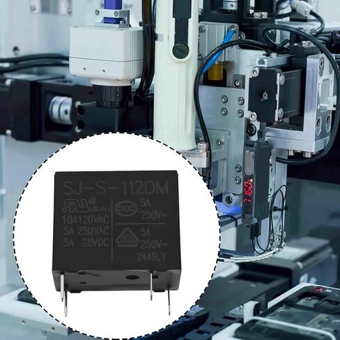 OTOTEC 2 قطعة SJ-S-112DM 4-Pin Relay 1NO 5A 250VAC للأجهزة المنزلية والمعدات الإلكترونية in Saudi Arabia