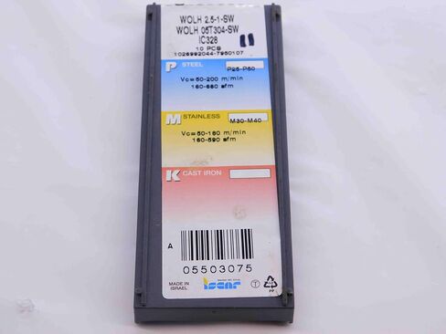 11 قطعة جديد ISCAR WOLH 2.5-1-SW/WOLH 05T304-SW IC328 كربيد الحفر إدراج-NS0379BM5 in Saudi Arabia