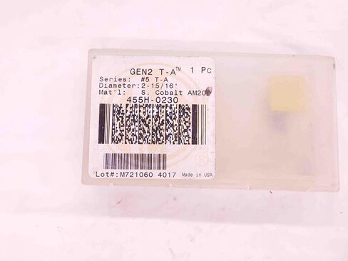 1 قطعة جديد AMEC سلسلة 5 455H-0230 AM200 الكوبالت المجرف الحفر إدراج 2 15/16 ضياء. - EA1072BL5 in Saudi Arabia