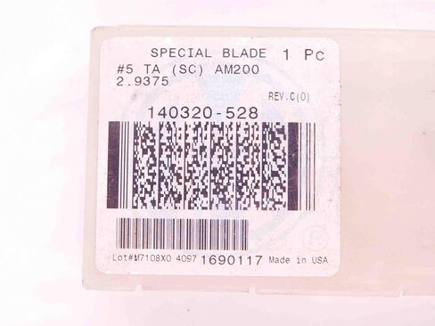 1pc New AMEC Series 5 455H-0230 AM200 Cobalt Spade Drill Insert 2 15/16 Dia. - EA1061BL5 in Saudi Arabia
