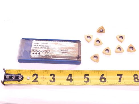 8pcs New KOMET WOEX 080408-03 BK8425 TiAlN & TiN Coated Carbide Drill Inserts - EA1183BL5 in Saudi Arabia