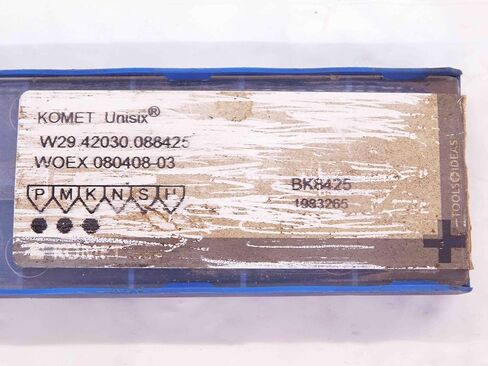 8pcs New KOMET WOEX 080408-03 BK8425 TiAlN & TiN Coated Carbide Drill Inserts - EA1183BL5 in Saudi Arabia