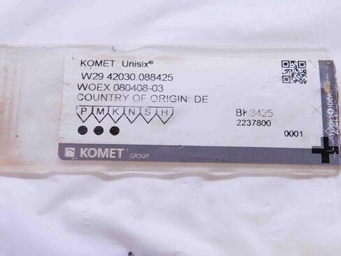 7 قطعة جديد KOMET WOEX 080408-03 BK8425 TiAlN & TiN إدراجات حفر كربيد مطلية - NS0284BL5 in Saudi Arabia