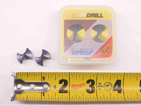 2pcs ISCAR IDI 0625-SG IC908 TiAlN Carbide Replaceable Drill TIP Inserts 5/8 OD - BR8964CT4 in Saudi Arabia