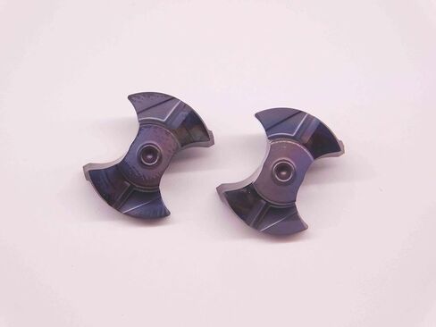 2pcs ISCAR IDI 0625-SG IC908 TiAlN Carbide Replaceable Drill TIP Inserts 5/8 OD - BR8964CT4 in Saudi Arabia