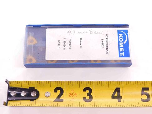 10pcs New KOMET WOEX 05T308EN-03 BK6425 TiCN, Al2O3 & TiN Carbide Drill Inserts - EA1291BL5 in Saudi Arabia