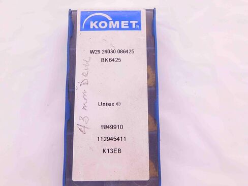 10pcs New KOMET WOEX 05T308EN-03 BK6425 TiCN, Al2O3 & TiN Carbide Drill Inserts - EA1291BL5 in Saudi Arabia