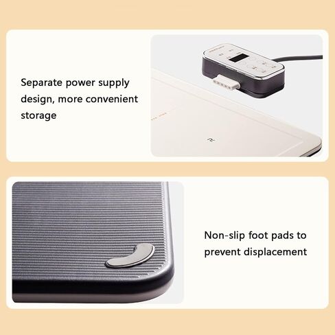 Electric Warming Tray Foldable Portable Hot Plate with Adjustable Temperature Control and Timer - Ideal for Parties, Buffets, and Chafing Dishes in Saudi Arabia