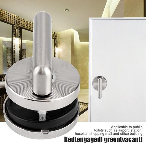 قفل باب من سبائك الزنك مؤشر خصوصية شاغر مع لون أحمر وأخضر لباب المرحاض والحمام وحاجز التقسيم in Kuwait