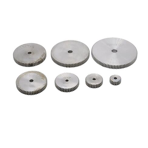 Steel Heavy Duty Motor Pinion Gear 1PCS 1 Mode Spur Gear 76-95Teeth Thickness 10mm Carbon Steel Flat Industrial Transmission Motor Gears(87 Teeth-OD 89mm) in Saudi Arabia
